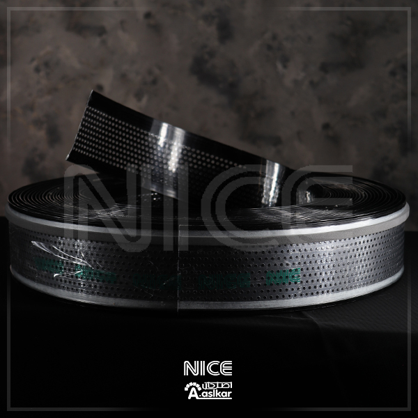 چلنیوم مشکی آینه ای پانچی دایره 7 سانتNICE